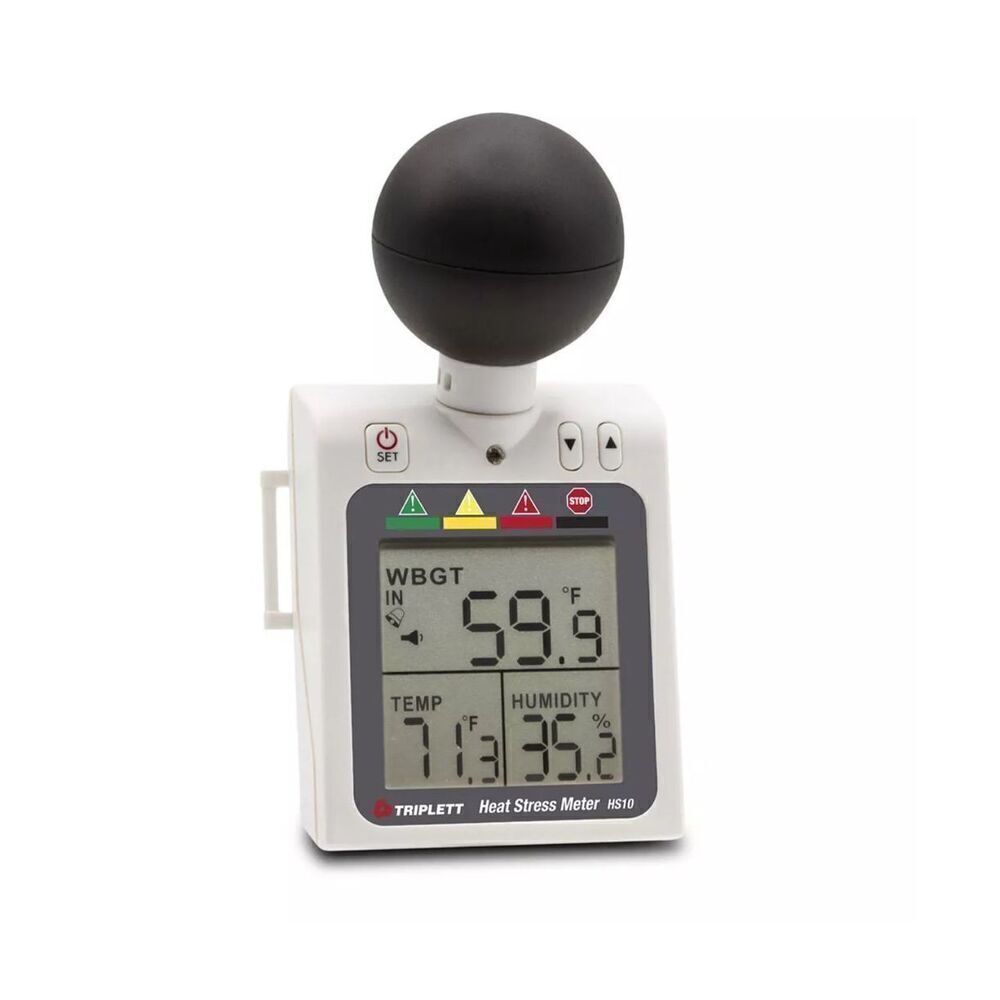 NEW IN BOX Triplett HS10 Heat Stress Wet Bulb Globe Temperature (WBGT) Meter